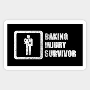 Baking Injury Survivor Magnet